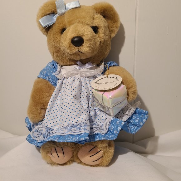Bearly People Collection Bear with a present - Picture 13 of 15